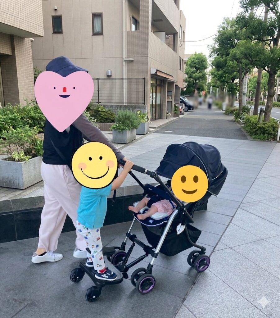 minty ベビーカーステップ バギーボード レビュー