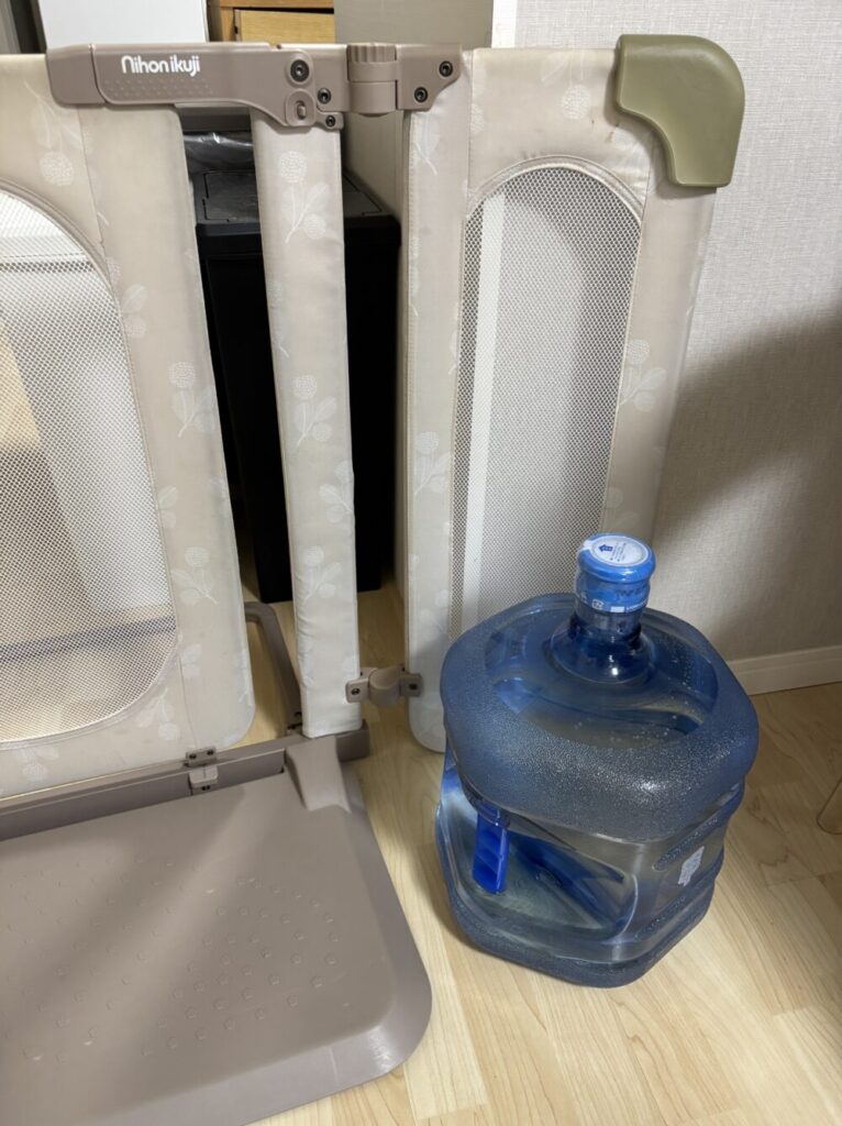 おくだけとおせんぼ　隙間対策　ウォーターボトル　二重通せんぼ